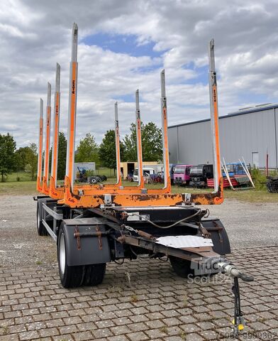 Transportator de lemn  BEFA 2S24LZ63 - Holztransportet - 18 T - 1. Hand