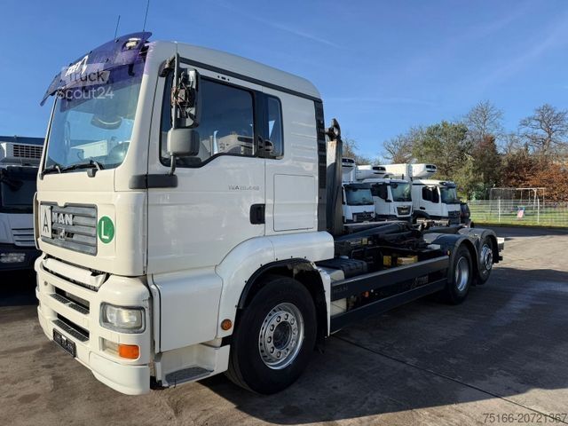 Контейнеровоз з гачком (рол-офф) MAN TGA 26.440 BL Abrollkipper*Klima*AHK*LENKACHSE