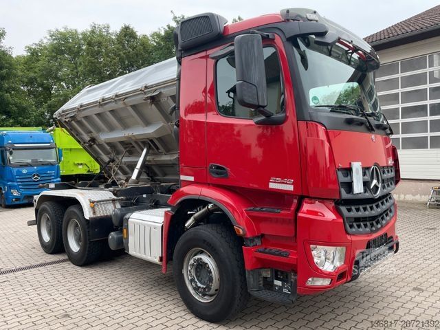 Dreiseitenkipper LKW MERCEDES-BENZ Arocs 2648 6x4 BB Dautel Bordmatik Retarder Shz