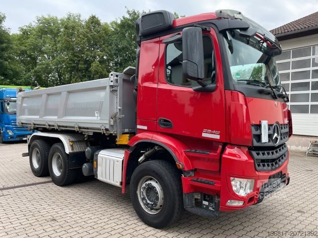 Dreiseitenkipper LKW MERCEDES-BENZ Arocs 2648 6x4 BB Dautel Bordmatik Retarder Shz