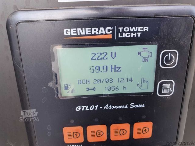 Sonstige Generac V20 Lichtmast / 1.056 h