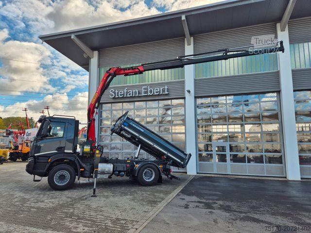 Kipper LKW IVECO AD200X46/P HR OFF Palfinger PK 12.501 Funk AHK