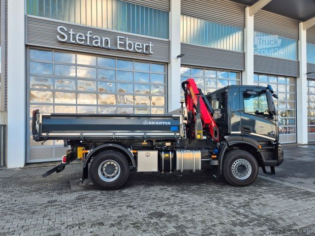 Kipper LKW IVECO AD200X46/P HR OFF Palfinger PK 12.501 Funk AHK