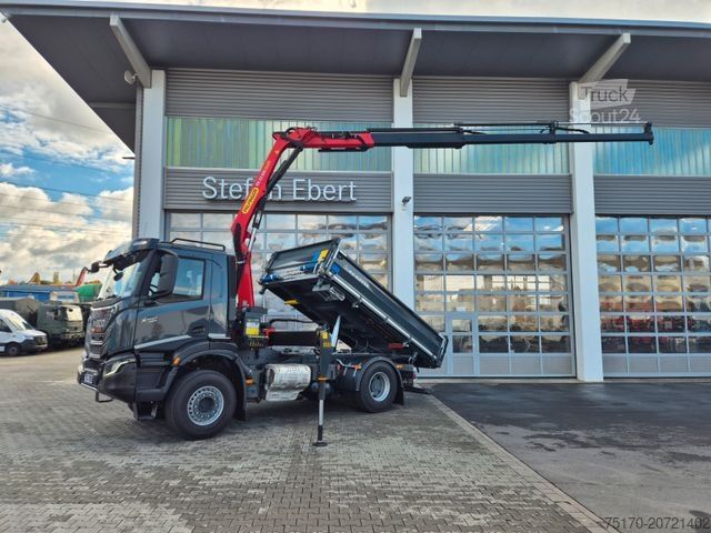 Kipper LKW IVECO AD200X46/P HR OFF Palfinger PK 12.501 Funk AHK