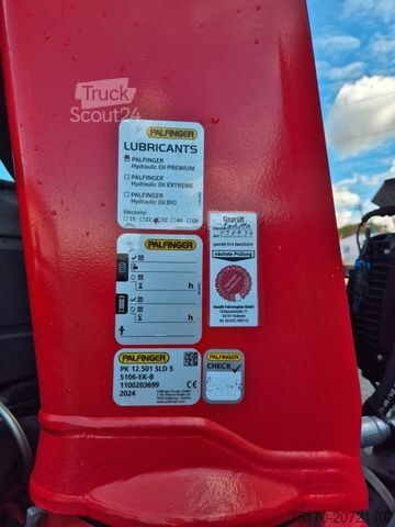 Dreiseitenkipper LKW IVECO AD200X46/P HR OFF Palfinger PK 12.501 Funk AHK