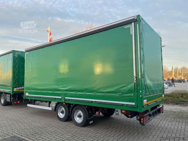 Open aanhangwagen Pritschenanhänger TPA 9,5/6,2E Planenanhänger Sc