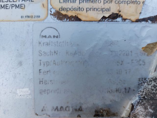 Standard SZM MAN TGX 18.500 XLX-Broken Engine-INTARDER-2 Tanks