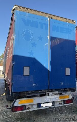 Auflieger mit Pritsche & Plane KöGEL SCHIEBEPLANE, SCHIEBEVERDECK