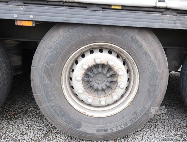 Open oplegger met zeil Krone SDP 27 Palettenkasten Liftachse Getränke