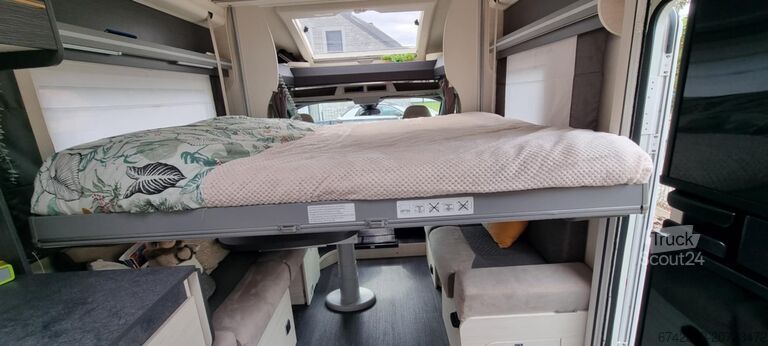 ημι-ενσωματωμένο αυτοκινούμενο τροχόσπιτο Challenger 260 graphite premium 170cv automatique