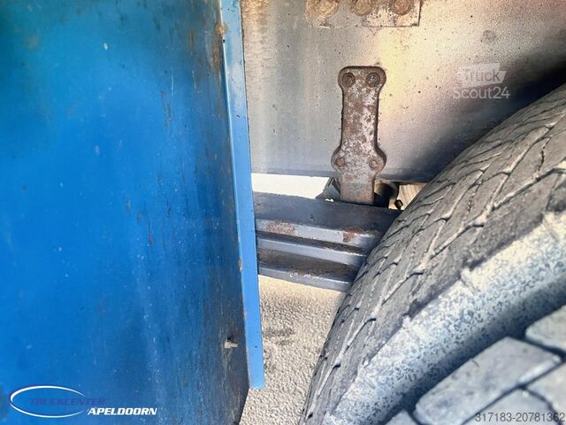 Nakladalna ploščad DAF CF 75.310 Handgeschakeld, Bladgeveerd, HMF 1560 K3