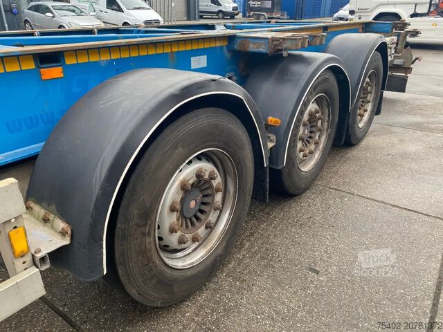 Transport de conteneurs Van Hool 3B0079 / Extendable / SAF + Disc Brakes