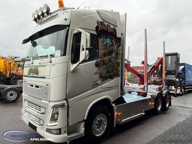 Транспортер для перевезення лісоматеріалів Volvo FH 750 Loglift, 6x4, Dynamic steering, Special ...
