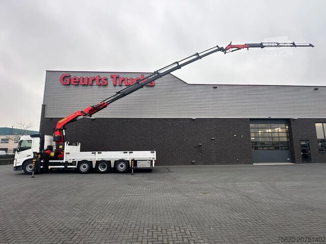 Camion-grue Volvo FM 480 8X2 + PALFINGER PK 42002 + JIB OJ 080 C ...