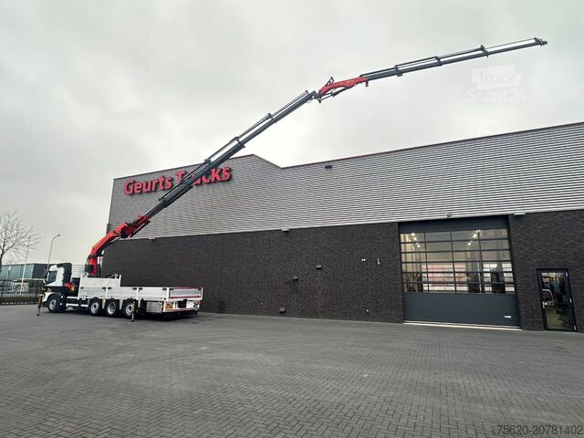 Camion-grue Volvo FM 480 8X2 + PALFINGER PK 42002 + JIB OJ 080 C ...