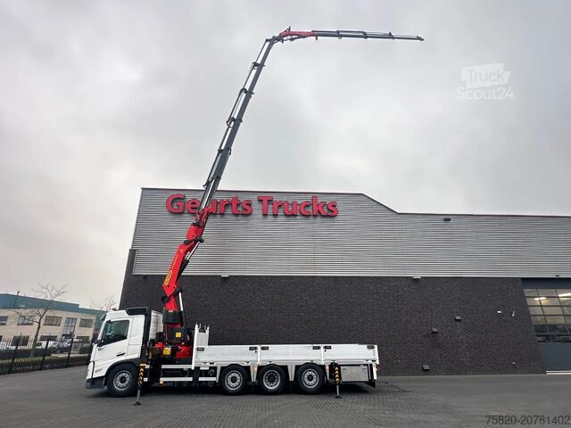 Camion-grue Volvo FM 480 8X2 + PALFINGER PK 42002 + JIB OJ 080 C ...