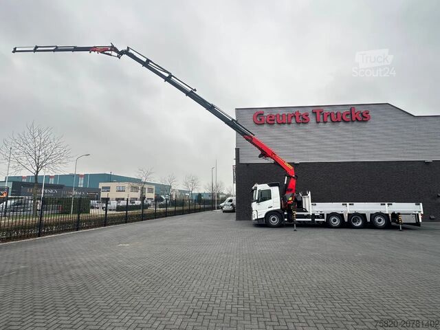 Camion-grue Volvo FM 480 8X2 + PALFINGER PK 42002 + JIB OJ 080 C ...