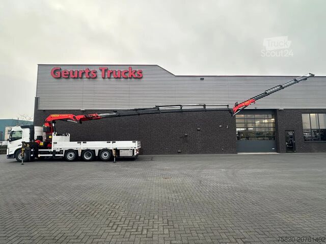 Camion-grue Volvo FM 480 8X2 + PALFINGER PK 42002 + JIB OJ 080 C ...
