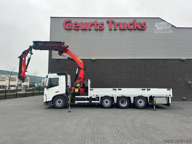 Camion-grue Volvo FM 480 8X2 + PALFINGER PK 42002 + JIB OJ 080 C ...