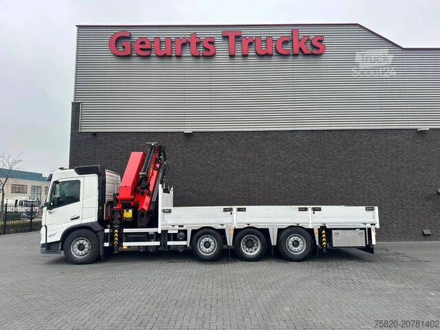 Camion-grue Volvo FM 480 8X2 + PALFINGER PK 42002 + JIB OJ 080 C ...