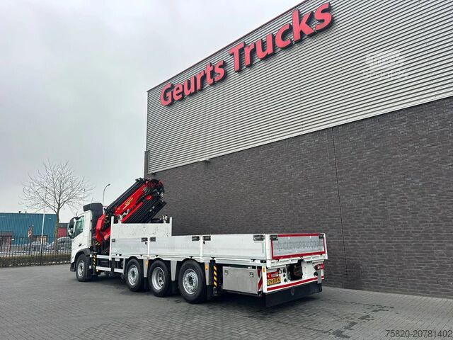 Camion-grue Volvo FM 480 8X2 + PALFINGER PK 42002 + JIB OJ 080 C ...