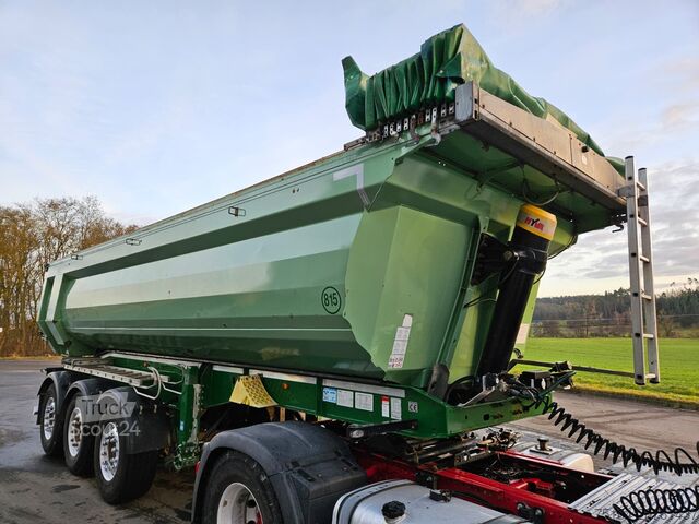 Semi-remorque benne Schwarzmüller K-Serie Stahlrundmulde