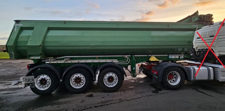 Semi-remorque benne Schwarzmüller K-Serie Stahlrundmulde