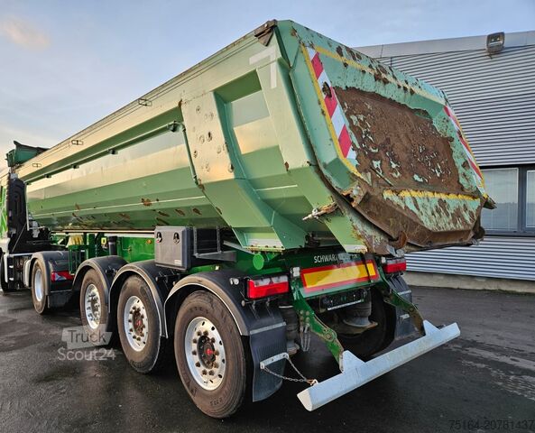 Semi-remorque benne Schwarzmüller K-Serie Stahlrundmulde