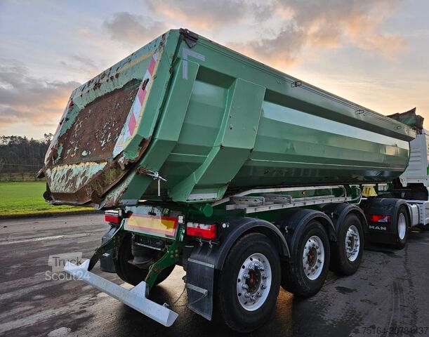 Semi-remorque benne Schwarzmüller K-Serie Stahlrundmulde