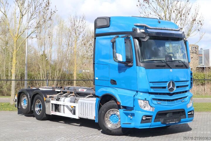 Sistema de braço de gancho Mercedes-Benz Actros 2653 6X2 | RETARDER | HYVA HOOK | EURO 6