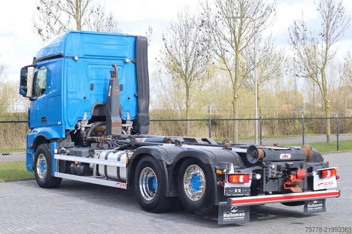 Sistema de braço de gancho Mercedes-Benz Actros 2653 6X2 | RETARDER | HYVA HOOK | EURO 6