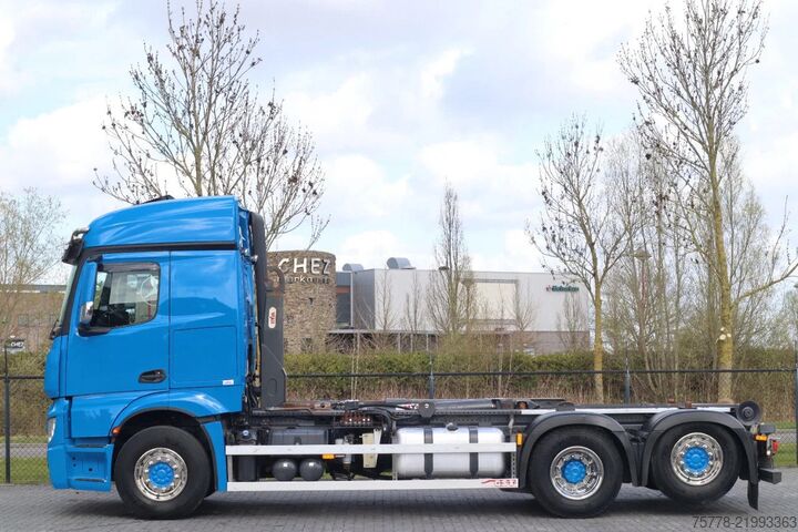 Sistema de braço de gancho Mercedes-Benz Actros 2653 6X2 | RETARDER | HYVA HOOK | EURO 6