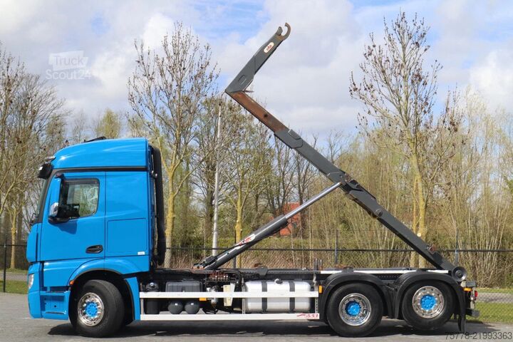 Sistema de braço de gancho Mercedes-Benz Actros 2653 6X2 | RETARDER | HYVA HOOK | EURO 6