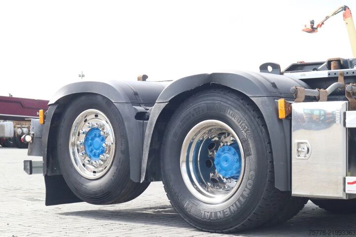 Sistema de brazo de gancho Mercedes-Benz Actros 2653 6X2 | RETARDER | HYVA HOOK | EURO 6