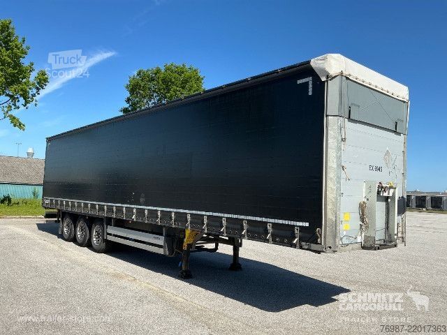 Atvira puspriekabė su tentu Schmitz Cargobull Curtainsider Standard
