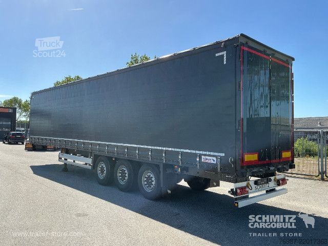 Atvira puspriekabė su tentu Schmitz Cargobull Curtainsider Standard