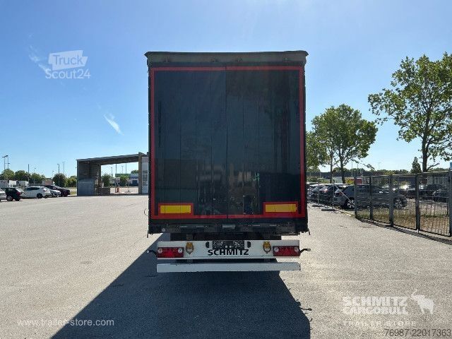 Atvira puspriekabė su tentu Schmitz Cargobull Curtainsider Standard