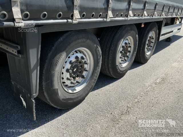 Atvira puspriekabė su tentu Schmitz Cargobull Curtainsider Standard