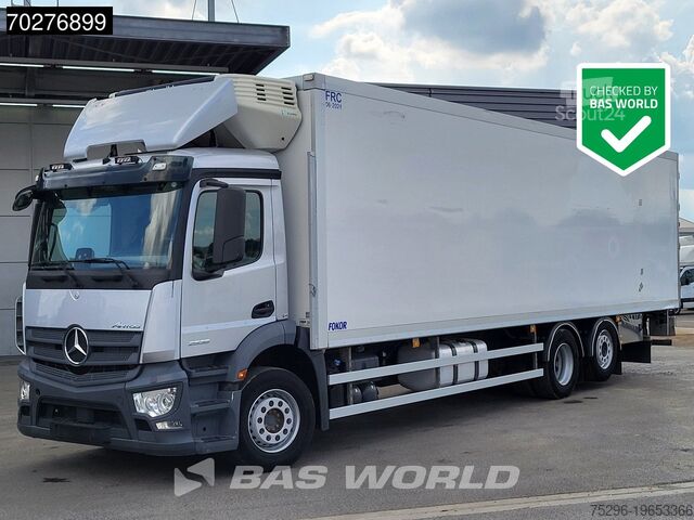 Kühl-/Tiefkühltransport Mercedes Antos 2535 6X2 Lumikko L7 cooler ladebordwand L...