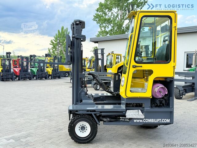 4-way forklift truck Combilift C3000XL / GAS / DUPLEX 3200 / FREE LIFT