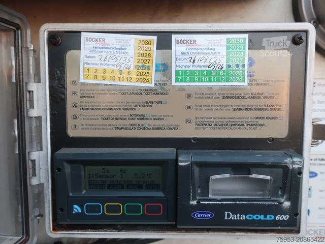 Semiremorcă frigorifică Schmitz Cargobull SKO 24 Doppelstock Trennwand Carrier Vector 1950