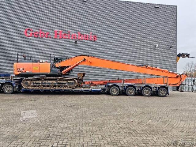 Raupenbagger Hitachi ZX 350 LCN-5B Long Reach 22 meter Topcon Laser ...