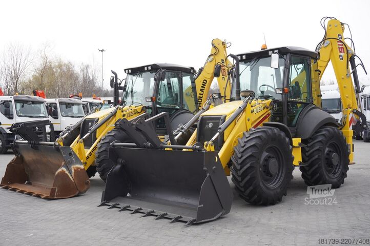 Rovokopač New Holland B 115 C backhoe loader/ 1000 MTH/ 2units