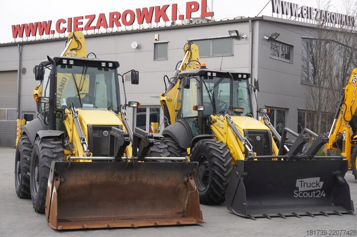 Baggerlader New Holland B 115 C backhoe loader / 1000 MTH !