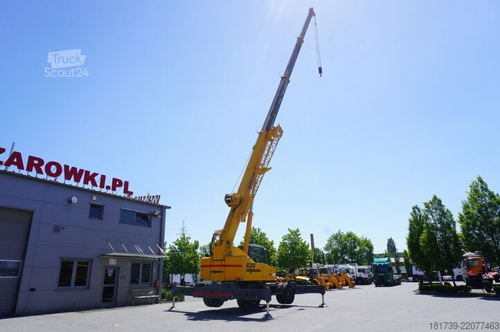 Terepdaru - 4 db Sennebogen 630 rough terrain crane / 30 m / 30 t