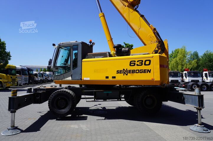 Terepdaru - 4 db Sennebogen 630 rough terrain crane / 30 m / 30 t