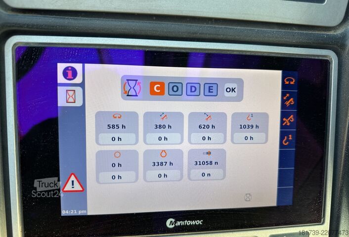 Terepdaru Grove RT550E rough terrain crane / 3000 mth!