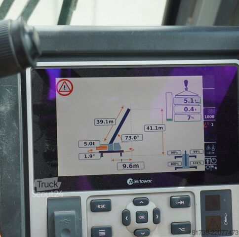 Terepdaru Grove RT550E rough terrain crane / 3000 mth!