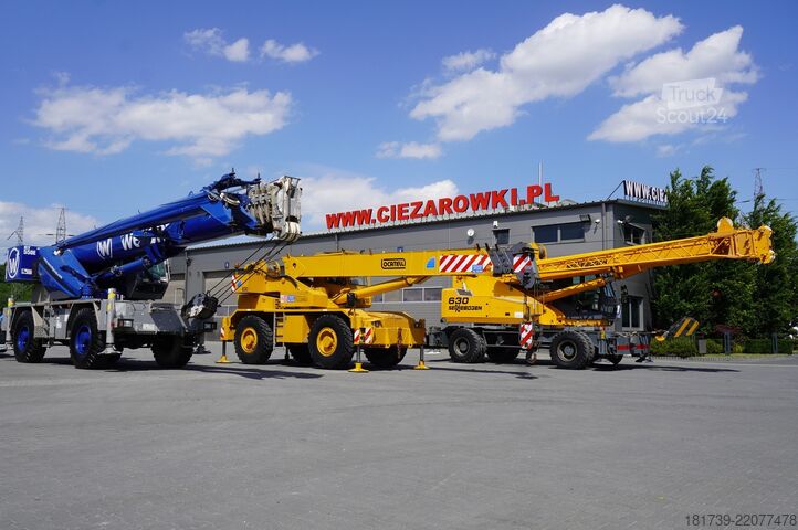Terepdaru Locatelli Gril 830 C rough terrain crane/ 1700 MTH