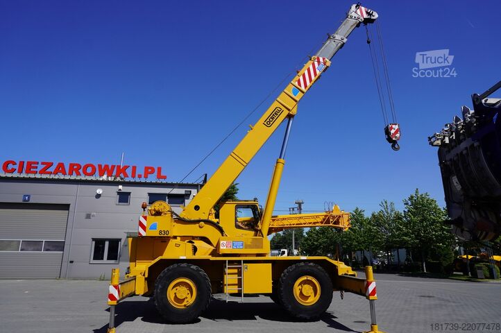 Terepdaru Locatelli Gril 830 C rough terrain crane/ 1700 MTH